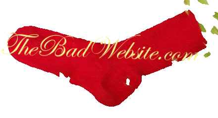 BAD RED SOCK